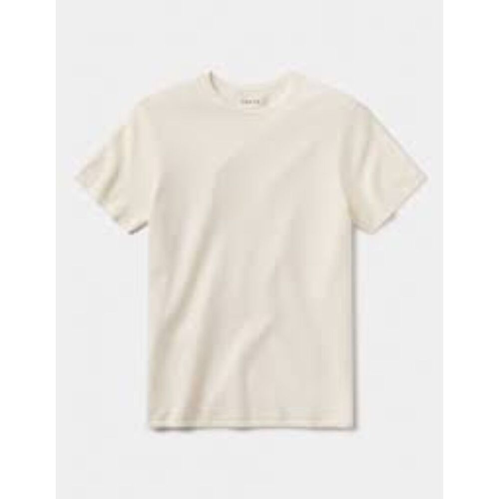 *Brand New* The Normal Brand Driftknit Sweater Tee in Cream - Size Large